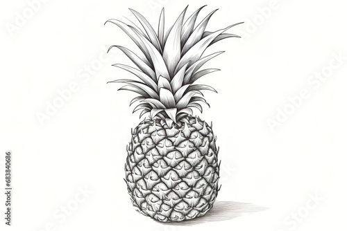 Pineapple Sketch