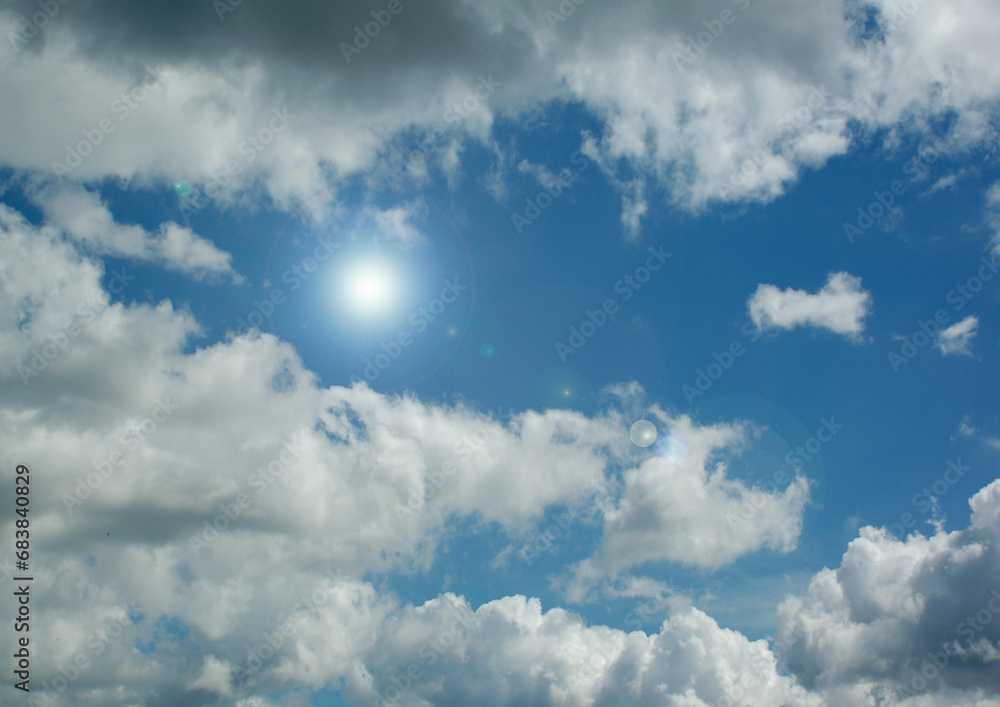 Cloudy sky background Cloudy sky background