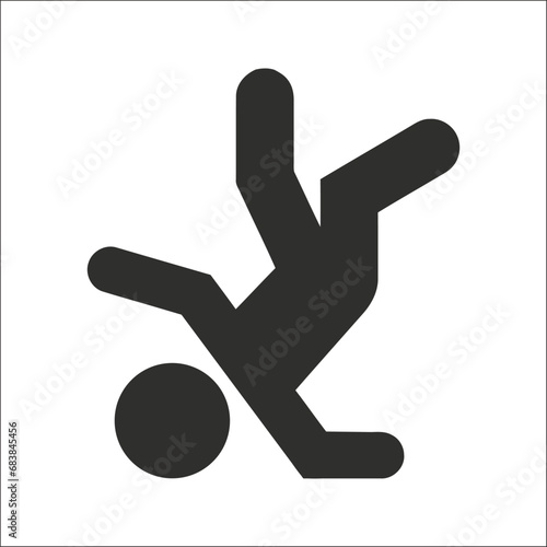 Person falling icon