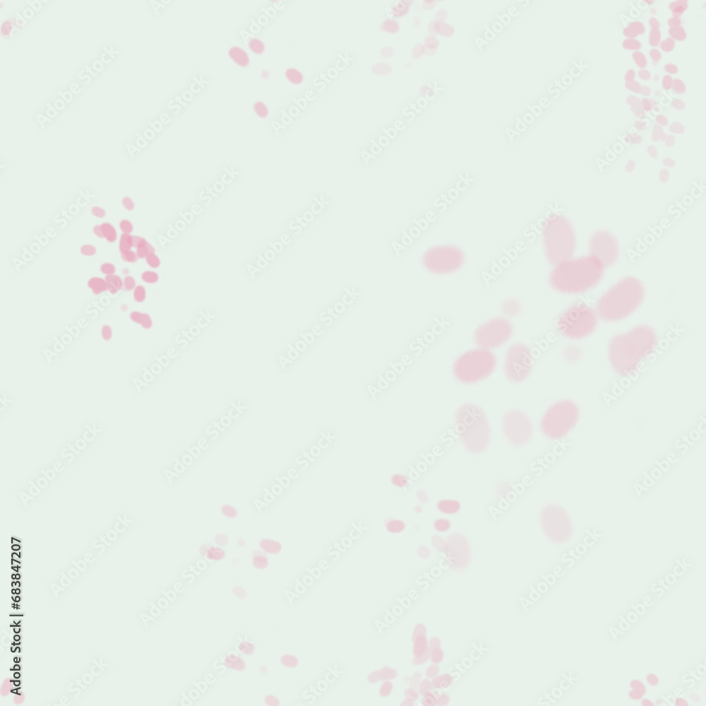 seamless hand-drawn pink background with flowers
