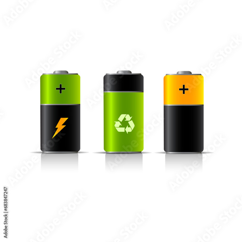 battery isolated