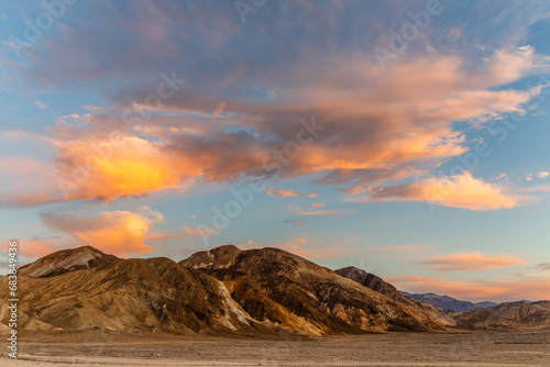 Golden Canyon Sunset Death Valley National Park California