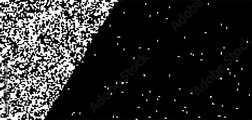 Black geometruc shapes on a white background. Absteact wallpaper. photo