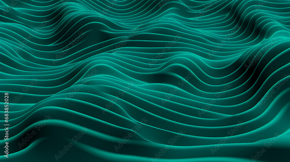 vector wavy background, 3D ripple design | Abstract motion graphic