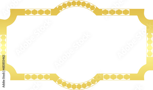Rectangle shape Polygon Shape horizontal Frame vintage frames Arrows symbol Gold picture frame luxury golden frame gold border Golden vector royals border retro badge decoration element isolated decor