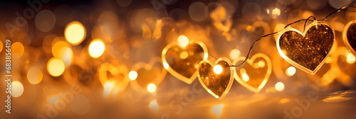 An exploration of how golden bokeh lights create a sense of warmth and togetherness during the Christmas festivities.