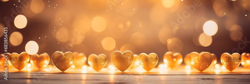 An exploration of how golden bokeh lights create a sense of warmth and togetherness during the Christmas festivities.