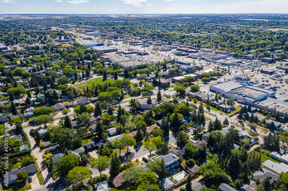 Greystone Heights Saskatoon Aerial View