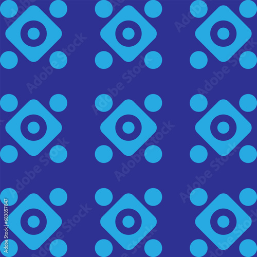 abstract blue background with circles