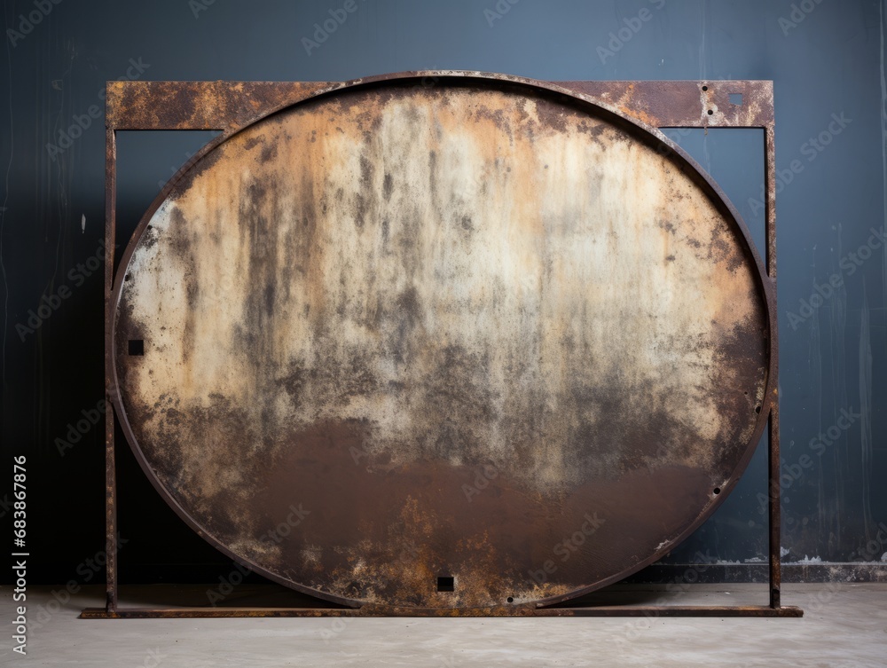 Uncovering Beauty: Exploring the Charm of a Rustic, Metal Crafted Picture Frame Generative AI Uncovering Beauty: Exploring the Charm of a Rustic, Metal Crafted Picture Frame Generative AI