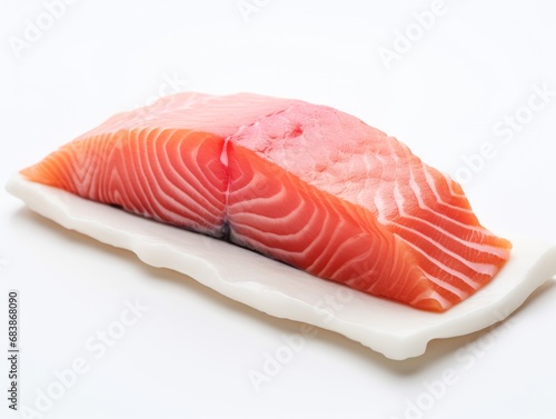 Experience the Freshness: Gourmet Salmon Delight in All its Glory Generative AI
