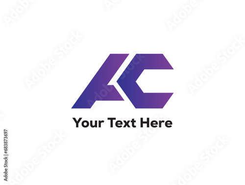 Free Download Vector Ac letter logo design - GFXLoad