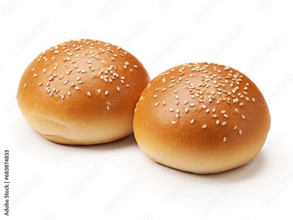 Sensational Sesame: The Art of Perfect Buns on a Pure White Canvas Generative AI Sensational Sesame: The Art of Perfect Buns on a Pure White Canvas Generative AI
