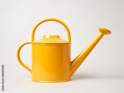 Add a Splash of Sunshine: The Yellow Watering Can for Vibrant Indoor Gardening! Generative AI