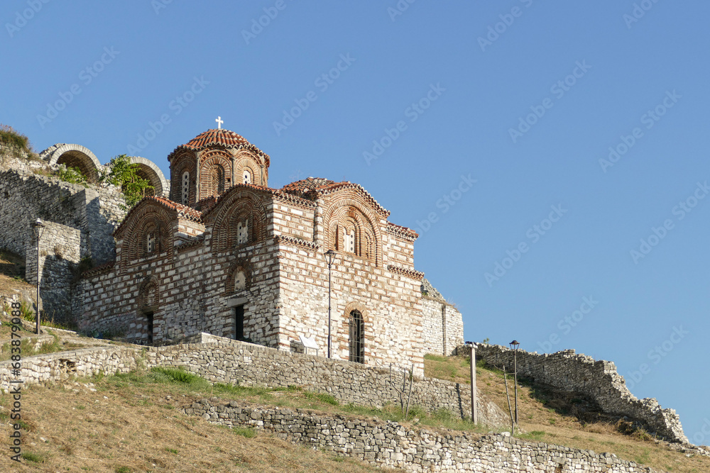 Old church in the Castle of Berat, Albania