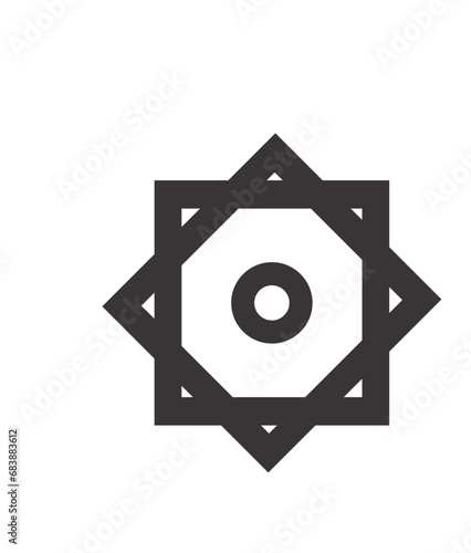 Religiöses Symbol Buddhismus 