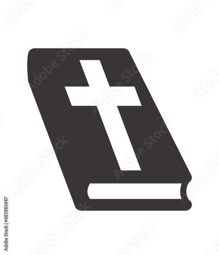 Bibel mit Kreuz
