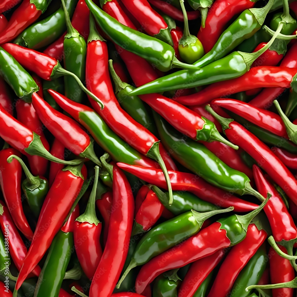 A Texture Of Red And Green Chili Peppers That Are Hot And Spicy 273456888 (2)