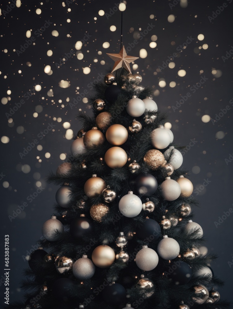 decorative christmas tree,
