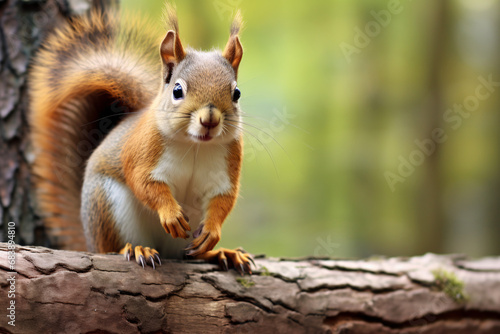 squirrel on the tree © Daniel