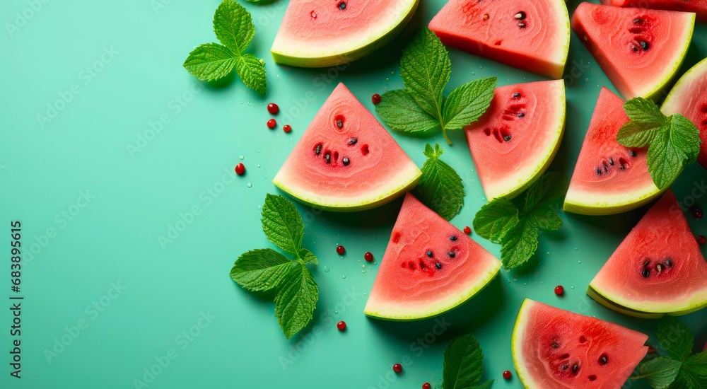 Ripe watermelons background. Ripe watermelons background.