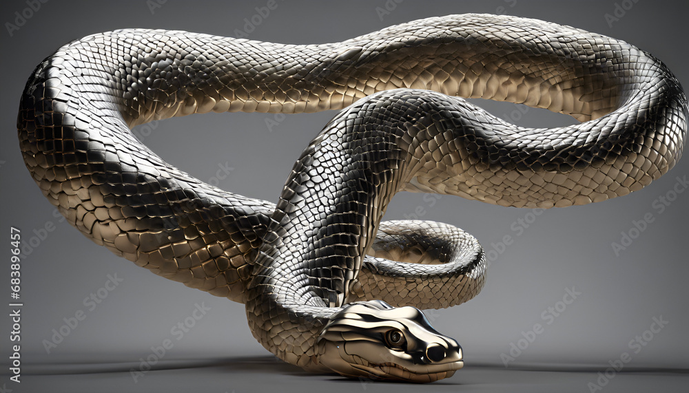 Translucent Cobra Scales: Close-Up of a Shedding Snake Translucent Cobra Scales: Close-Up of a Shedding Snake