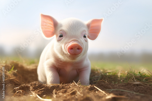 pig close up photo © Daniel