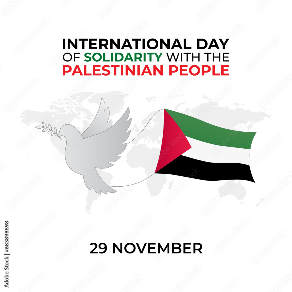 international-day-of-solidarity-with-the-palestinian-people-vector
