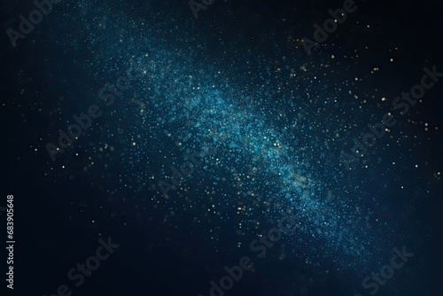 Celestial symphony. Captivating night sky background with abstract elements glowing stars and cosmic patterns creating magical and enchanting space