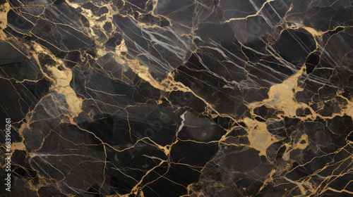 Black gold marble texture background design