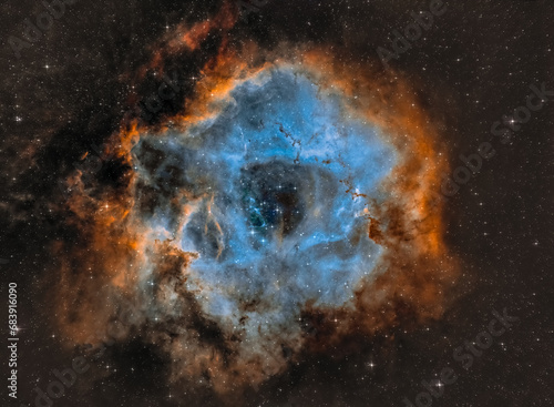 Rosette nebula photo