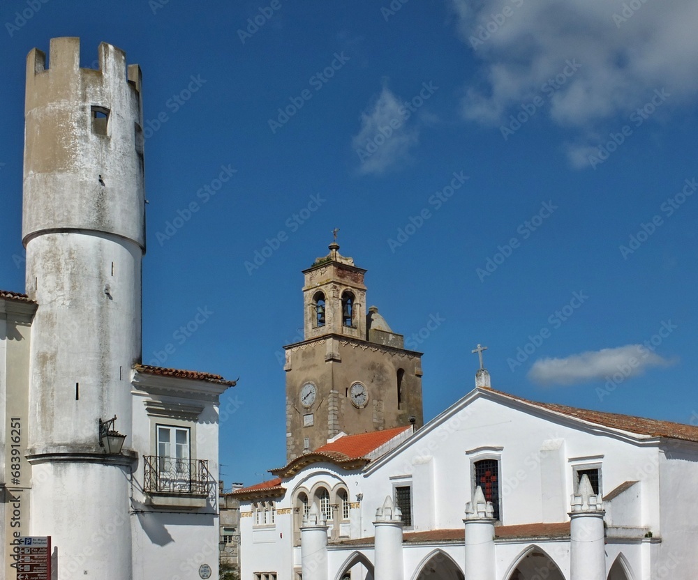 Santa Maria church in Baja, Alentejo ' Portugal
