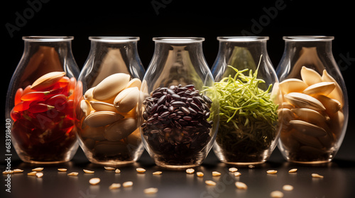 Concept of a Seed Cycling for Hormone Balance photo