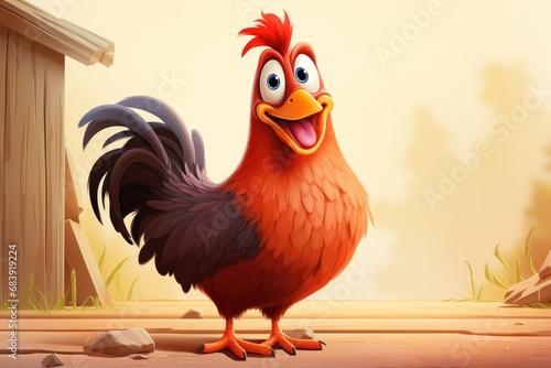 Cute Cartoon Storybook Roos...