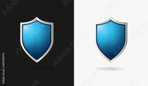 Shield Vector Design Element for banners security artwork Sheild finance icon elegant