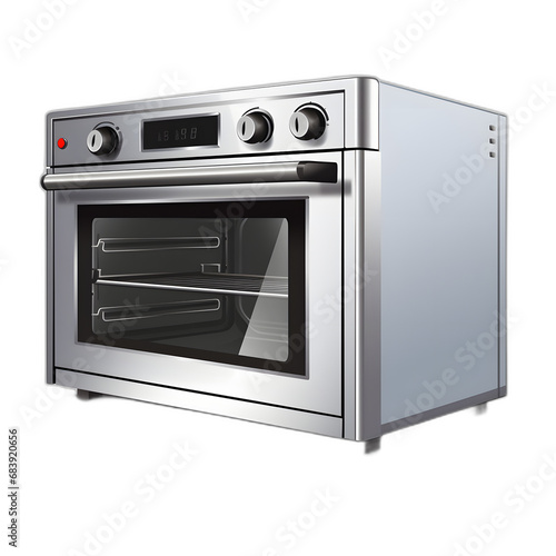 oven isolated on transparent or white background, png