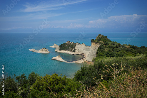 Cape Drastis on Kerkyra, Greece