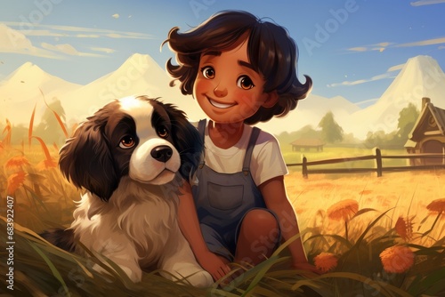 Storybook Cartoon Illustrat...