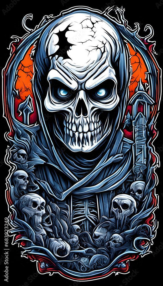 skull and crossbones Generative AI skull and crossbones Generative AI