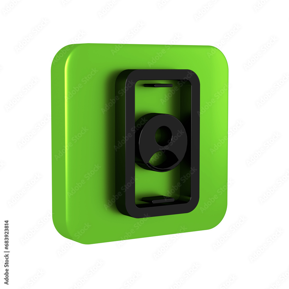 Black Telephone 24 hours support icon isolated on transparent background. All-day customer support call-center. Full time call services. Green square button. Black Telephone 24 hours support icon isolated on transparent background. All-day customer support call-center. Full time call services. Green square button.