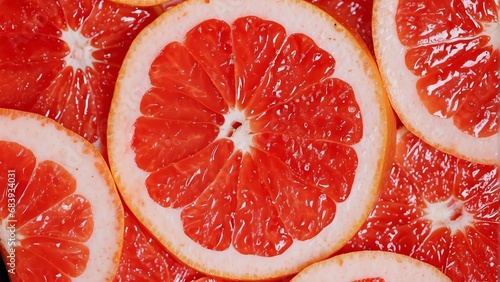 grapefruit close up