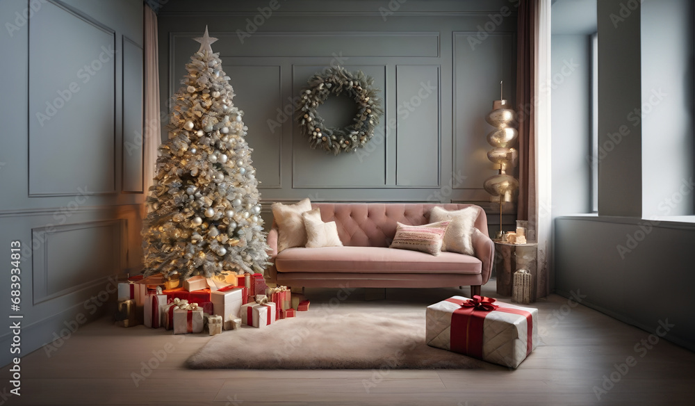 new year celebration home concept, the design of New Year's greetings or Christmas. Christmas Eve and New Year's morning. new year celebration home concept, the design of New Year's greetings or Christmas. Christmas Eve and New Year's morning.
