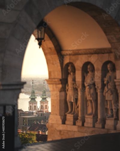Fisherman's Bastion, Budapest in the morning