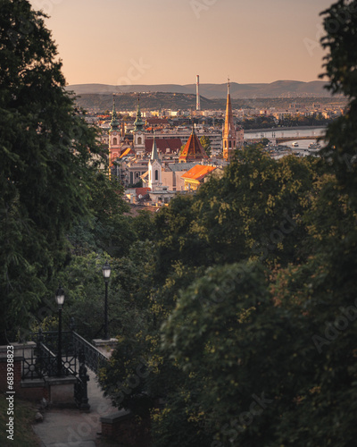 View on Budapest from the r...