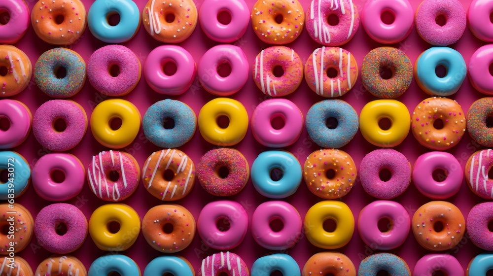 Indulge in the Rainbow: A Vibrant Array of Colorful Donuts - Feast Your Eyes & Tastebuds! Generative AI Indulge in the Rainbow: A Vibrant Array of Colorful Donuts - Feast Your Eyes & Tastebuds! Generative AI