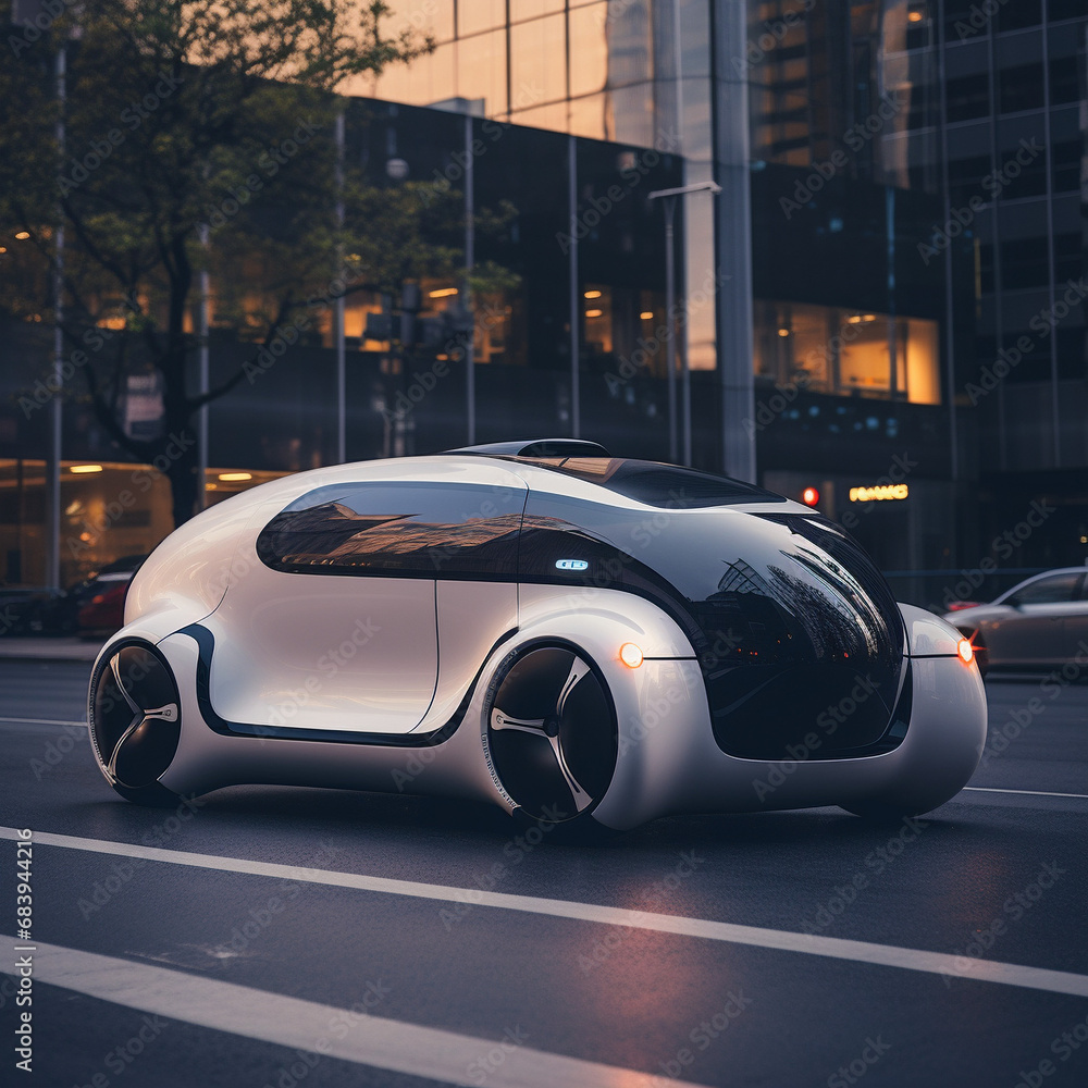 Futuristic Smart Roadster
