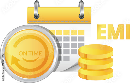 EMI Payment Schedule Illustration