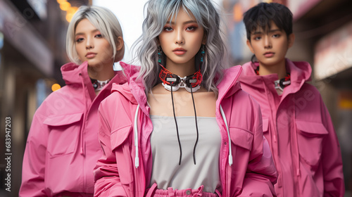 group of friends popstars