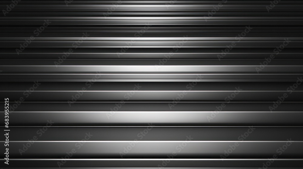 Abstract Industrial Aluminum Stripes in Dark Silver Background Abstract Industrial Aluminum Stripes in Dark Silver Background