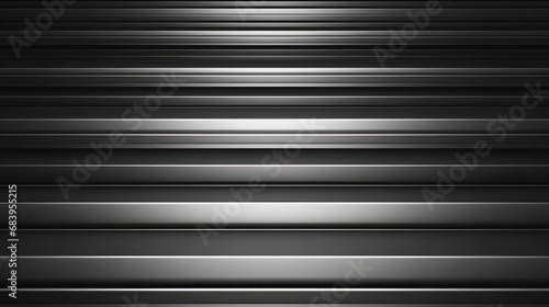 Abstract Industrial Aluminum Stripes in Dark Silver Background